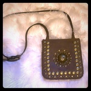 Patricia Nash leather crossbody bag